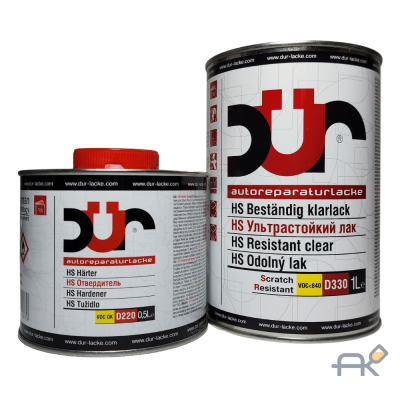 Лак DUR D330 2+1 (1л+0.5) Ультрастойкий